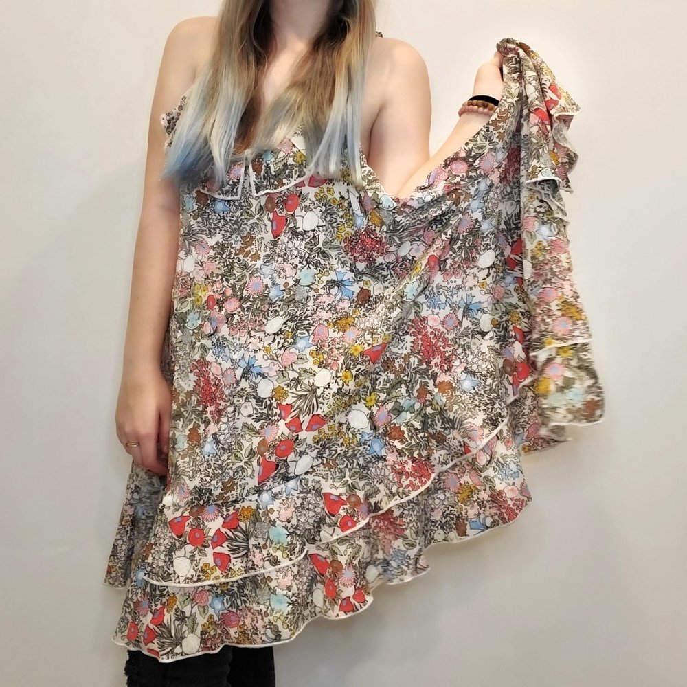 UMGEE SUMMER DRESS CREAM FLORAL